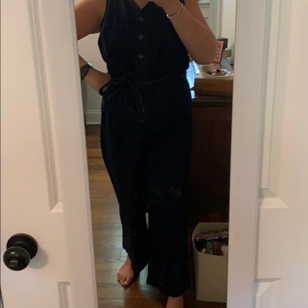 Universal Thread denim jumpsuit.